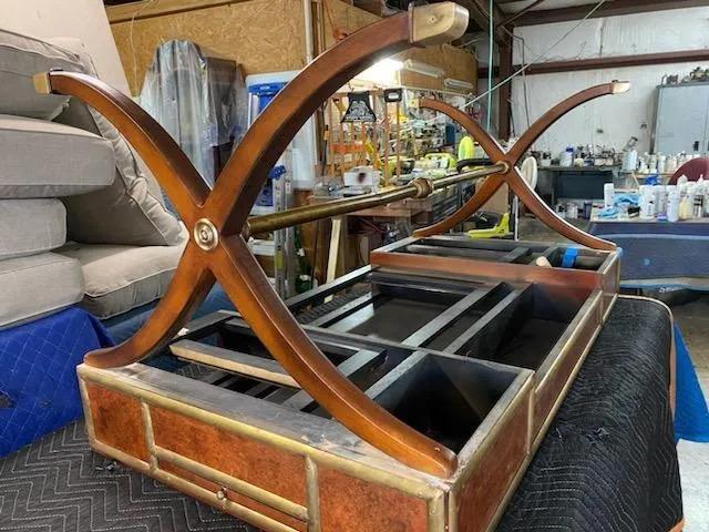 Restored office desk