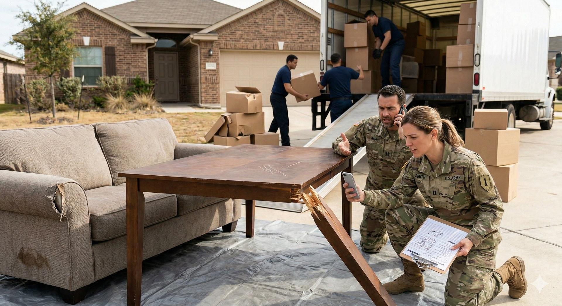 Military PCS Furniture Damage — Your JBSA Guide