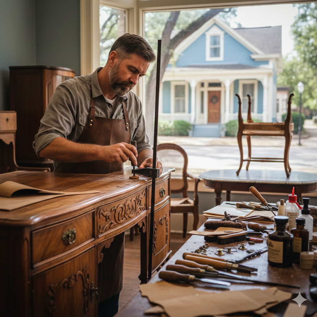 Preserving Heritage: Restoring Historic Furniture in San Antonio's King William District